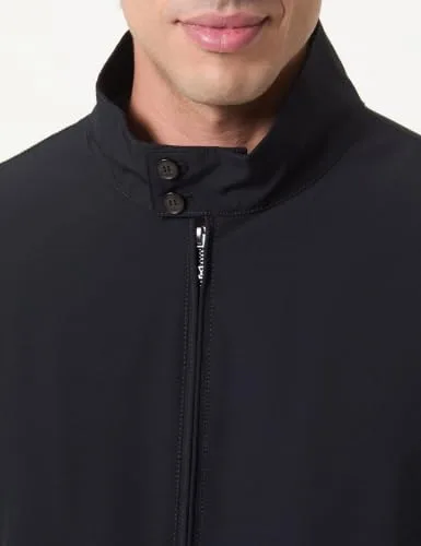 Armani Exchange ▫️ Casaco corta-vento para homem com bolsos com fecho e cintura elástica 2