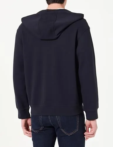 Armani Exchange ▫️ corte reto e largo, logótipo bordado, fecho de correr metálico – Camisola com capuz para homem (pacote de 1) 3