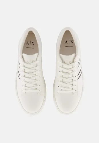 Armani Exchange ▫️ London, Side Stripes, Ténis para homem com contraste de cores 2