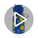 Legami ▫️ Garrafa de água para crianças Hot&Cold BFF, Monster, com dupla camada de aço inoxidável 18/8 e fecho hermético, mantém a bebida quente durante 12 horas e fria durante 24 horas, capacidade de 310 ml 6