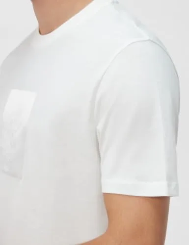 Armani Exchange ▫️ Camiseta masculina One Block Up, com logótipo em borracha e cetim (pacote de 1) 5