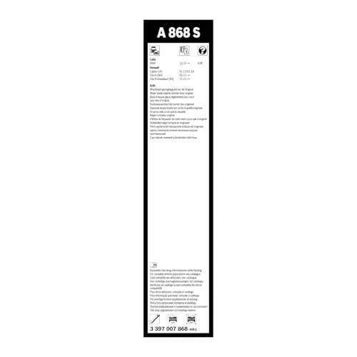 Bosch Automotive ▫️ Bosch Aerotwin eA 868 S Limpa-para-brisas dianteiro 650 mm / 340 mm 3