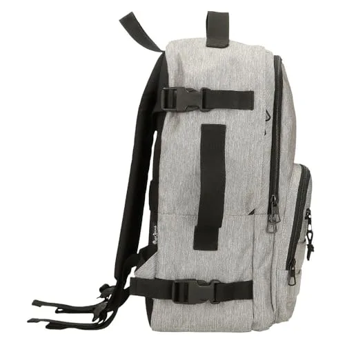 Pepe Jeans ▫️ Mochila de cabine Aris Evergreen, cinzenta, 25 x 40 x 20 cm 3