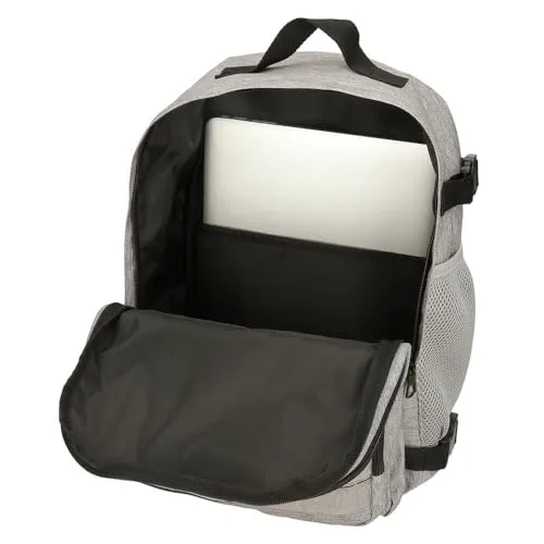 Pepe Jeans ▫️ Mochila de cabine Aris Evergreen, cinzenta, 25 x 40 x 20 cm 6