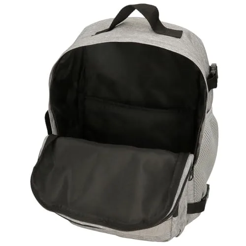 Pepe Jeans ▫️ Mochila de cabine Aris Evergreen, cinzenta, 25 x 40 x 20 cm 7