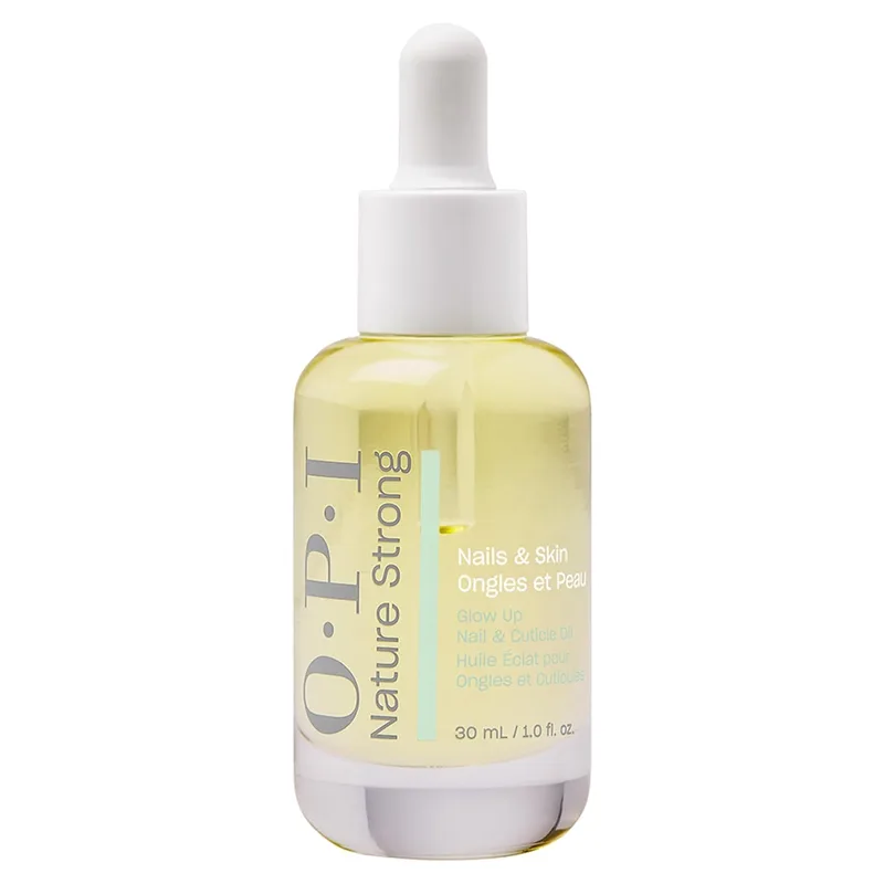 OPI Nature Strong Skincare - Glow Up - Óleo para unhas e cutículas com vitamina E - Nutre e repara as unhas danificadas