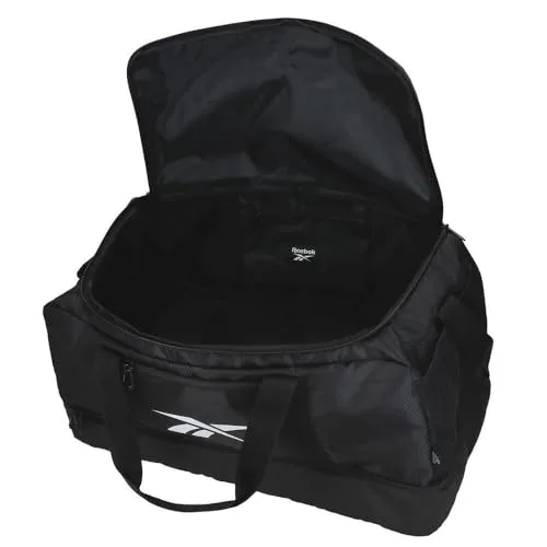 Reebok ▫️ Mala de viagem Wayland preta, 58 x 30 x 29 cm, poliéster, 50,46 L, da Joumma Bags 3