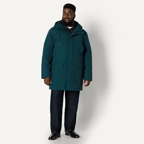 Amazon Essentials ▫️ Casaco Parka Moderno de Corte Oversize com Capuz para Homem 6