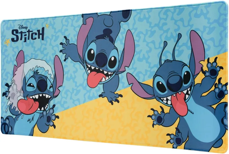 Grupo Erik ▫️ Stitch Tapete de Secretária XXL - Proteção para Secretária Disney
