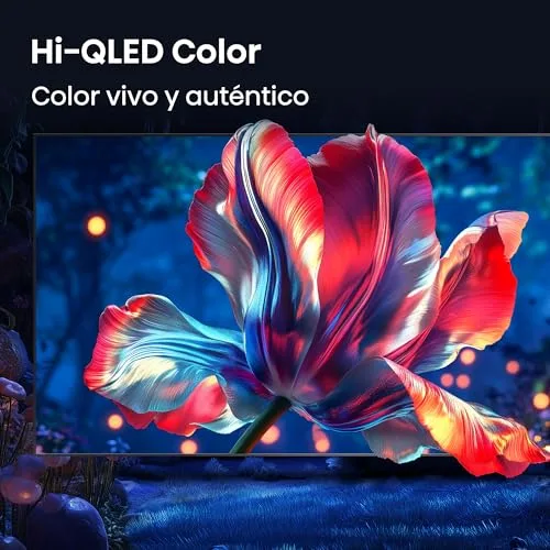 Hisense ▫️ 43E7Q Pro - Smart TV Hi-QLED de 43 polegadas, 4K, 144 Hz nativos 5