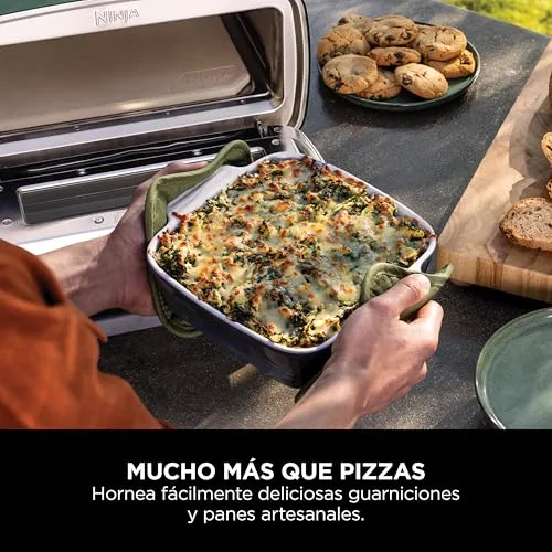 Ninja ▫️ Artisan: Forno Elétrico de Exterior para Pizza e Fritadeira de Ar Quente 5