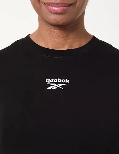 Reebok ▫️ Camisola com mangas curtas ID Cap para mulher 2