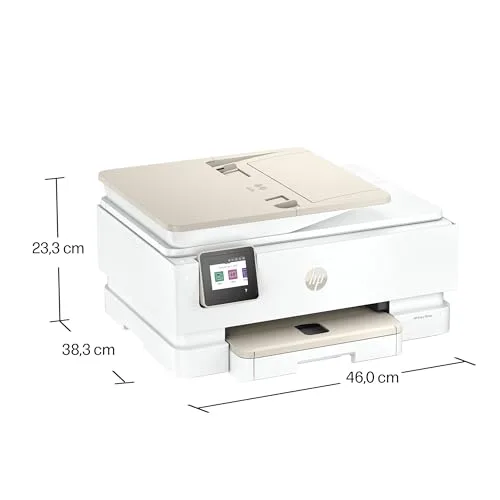 HP ▫️ Envy Photo 7930, impressora multifunções a jato de tinta A4 a cores, Wi-Fi de banda dupla, impressão automática frente e verso, alimentador automático de documentos (ADF) para 35 folhas, tabuleiro para fotografias, 3 meses de Instant Ink 3