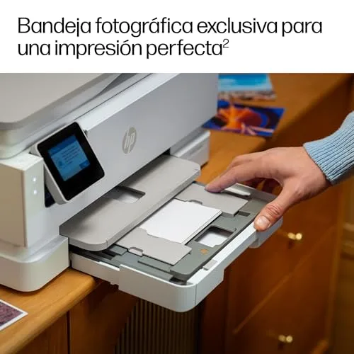 HP ▫️ Envy Photo 7930, impressora multifunções a jato de tinta A4 a cores, Wi-Fi de banda dupla, impressão automática frente e verso, alimentador automático de documentos (ADF) para 35 folhas, tabuleiro para fotografias, 3 meses de Instant Ink 5