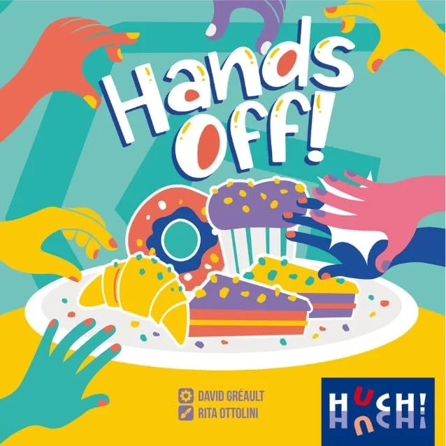 HUCH! ▫️ Hands Off!, Jogo Familiar com Dados e Cartas, Jogo de reação para dedos rápidos e olhos afiados, para 2 a 6 jogadores a partir dos 6 anos 2