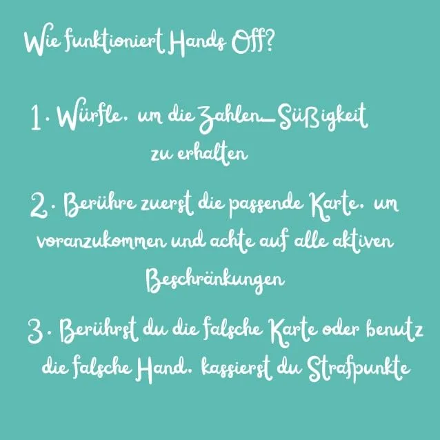 HUCH! ▫️ Hands Off!, Jogo Familiar com Dados e Cartas, Jogo de reação para dedos rápidos e olhos afiados, para 2 a 6 jogadores a partir dos 6 anos 3