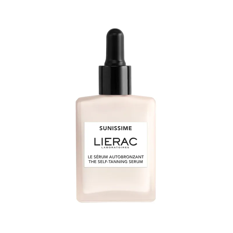 Lierac ▫️ Sunissime - Sérum Autobronzeador Facial 30 ml - DHA Natural - Ácido Hialurónico - Vitamina E - 98% Natural