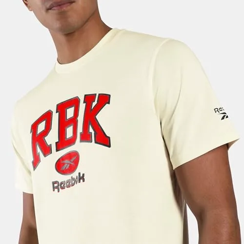 Reebok ▫️ Camiseta RBK Collegiate para homem 2