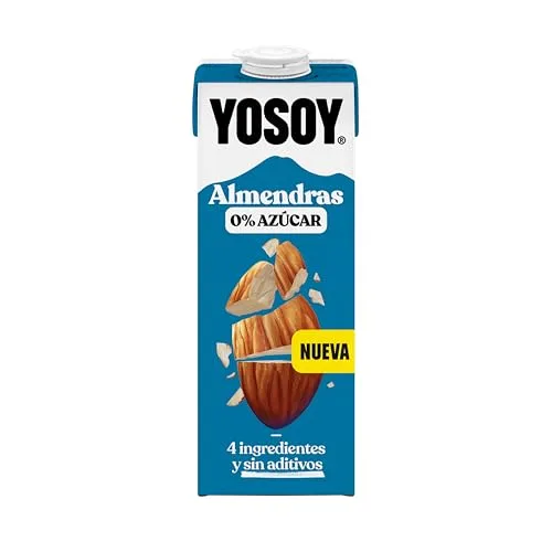 YOSOY ▫️ Bebida Vegetal de Amêndoas Sem Açúcar, embalagem de 6 x 1 L 3