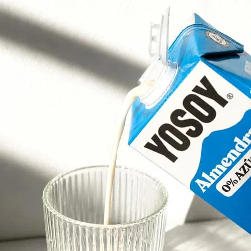 YOSOY ▫️ Bebida Vegetal de Amêndoas Sem Açúcar, embalagem de 6 x 1 L 7