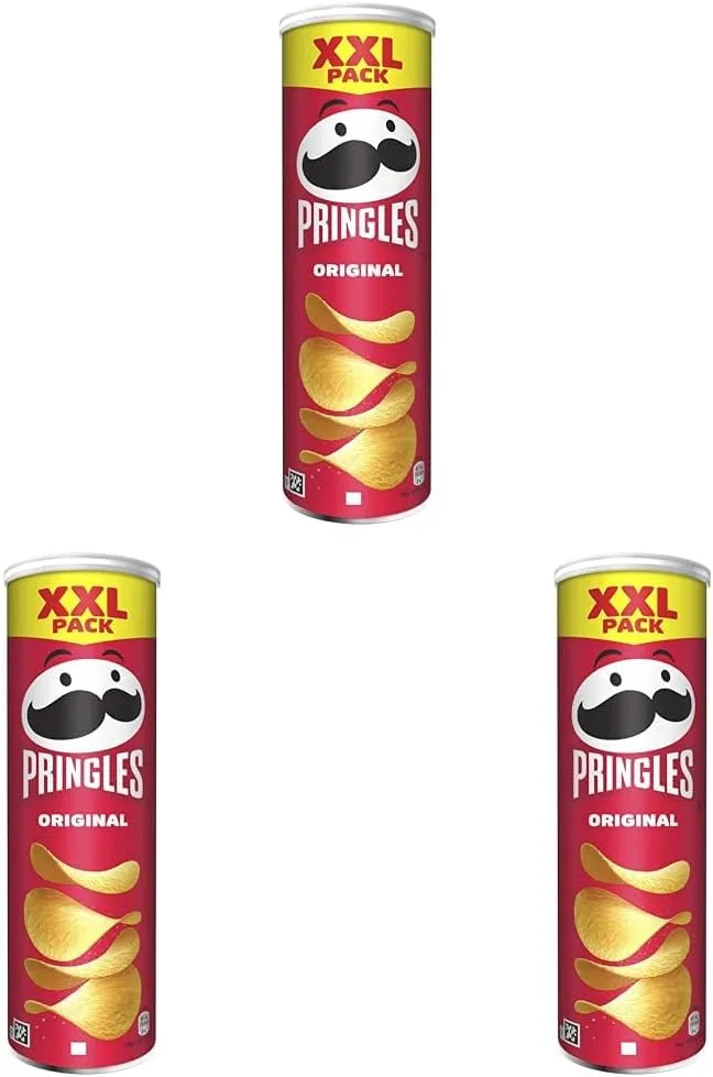 Pringles ▫️ Original 185 g () (Embalagem de 3)