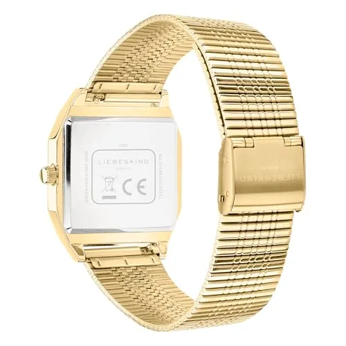 LIEBESKIND ▫️ Relógio de pulso Berlin para mulher – Relógio retangular de quartzo, 34 x 33 mm – Bracelete em aço inoxidável – Resistente à água até 3 ATM – Intemporal e moderno 4