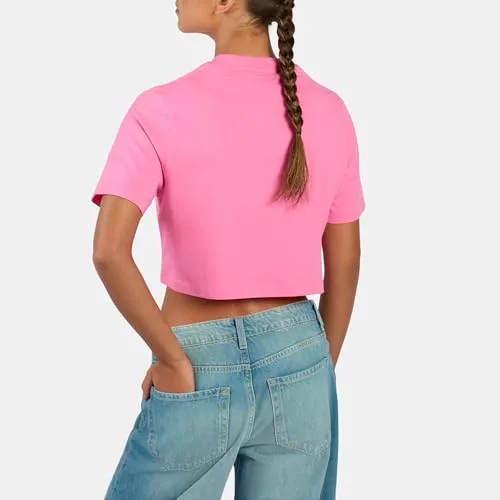 Reebok ▫️ Camisola curta de manga curta Sadie 2 Colour Logo CRW para mulher 4