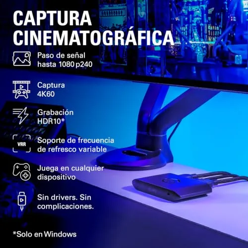 Elgato ▫️ 4K S, placa de captura externa 2