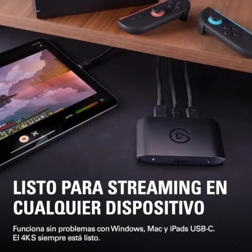 Elgato ▫️ 4K S, placa de captura externa 6