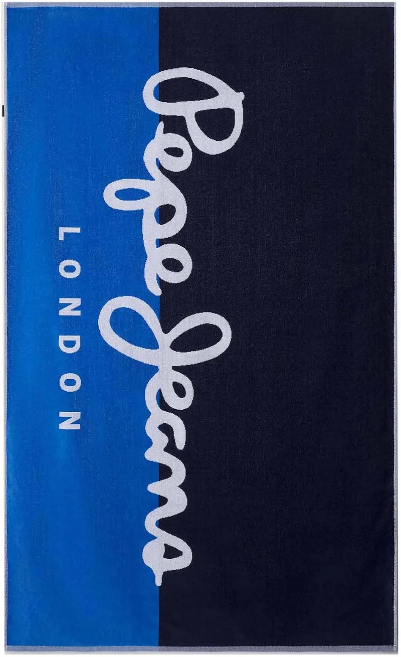 Pepe Jeans ▫️ Toalha, Azul (Azul-marinho), Tamanho único