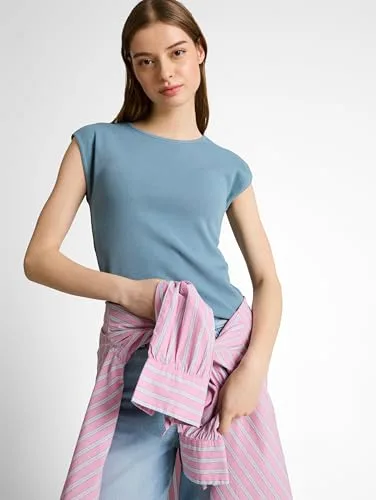 TOM TAILOR Denim ▫️ TOM TAILOR Camiseta de ganga para mulher 5