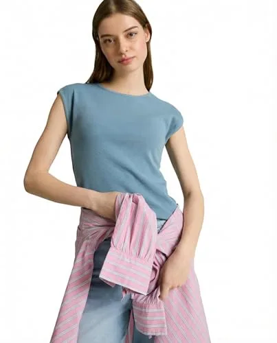 TOM TAILOR Denim ▫️ TOM TAILOR Camiseta de ganga para mulher 7