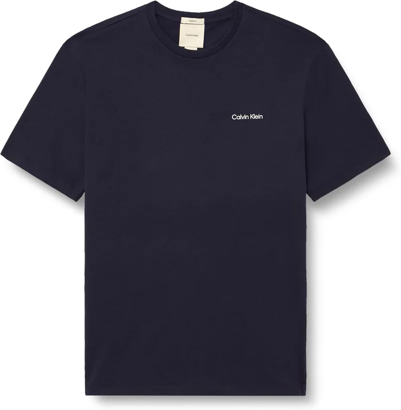Calvin Klein ▫️ Camisola SS Micro Logo com gola redonda Lv04lc255g - Camisolas para homem