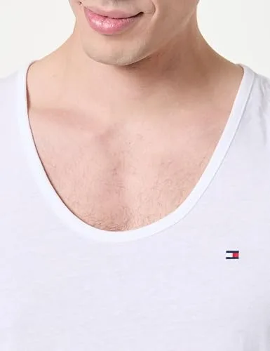 Tommy Hilfiger ▫️ Camisolas de alças para homem - Conjunto de 3 camisolas de alças com gola redonda 3