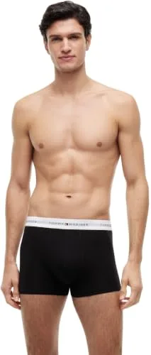 Tommy Hilfiger ▫️ Conjunto de 5 cuecas boxer para homem, em algodão elástico 3