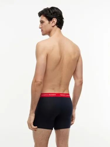 Tommy Hilfiger ▫️ Cuecas boxer para homem, embalagem de 3 peças, em algodão 3