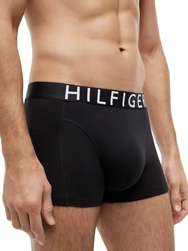 Tommy Hilfiger ▫️ Cuecas boxer, embalagem de 3 peças para homem, com logótipo na cintura 4