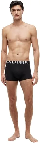 Tommy Hilfiger ▫️ Cuecas boxer, embalagem de 3 peças para homem, com logótipo na cintura 5