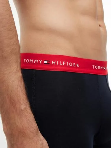 Tommy Hilfiger ▫️ Cuecas boxer para homem, embalagem de 3 peças, em algodão 5