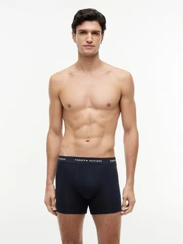 Tommy Hilfiger ▫️ Cuecas boxer para homem, embalagem de 3 peças, em algodão 7