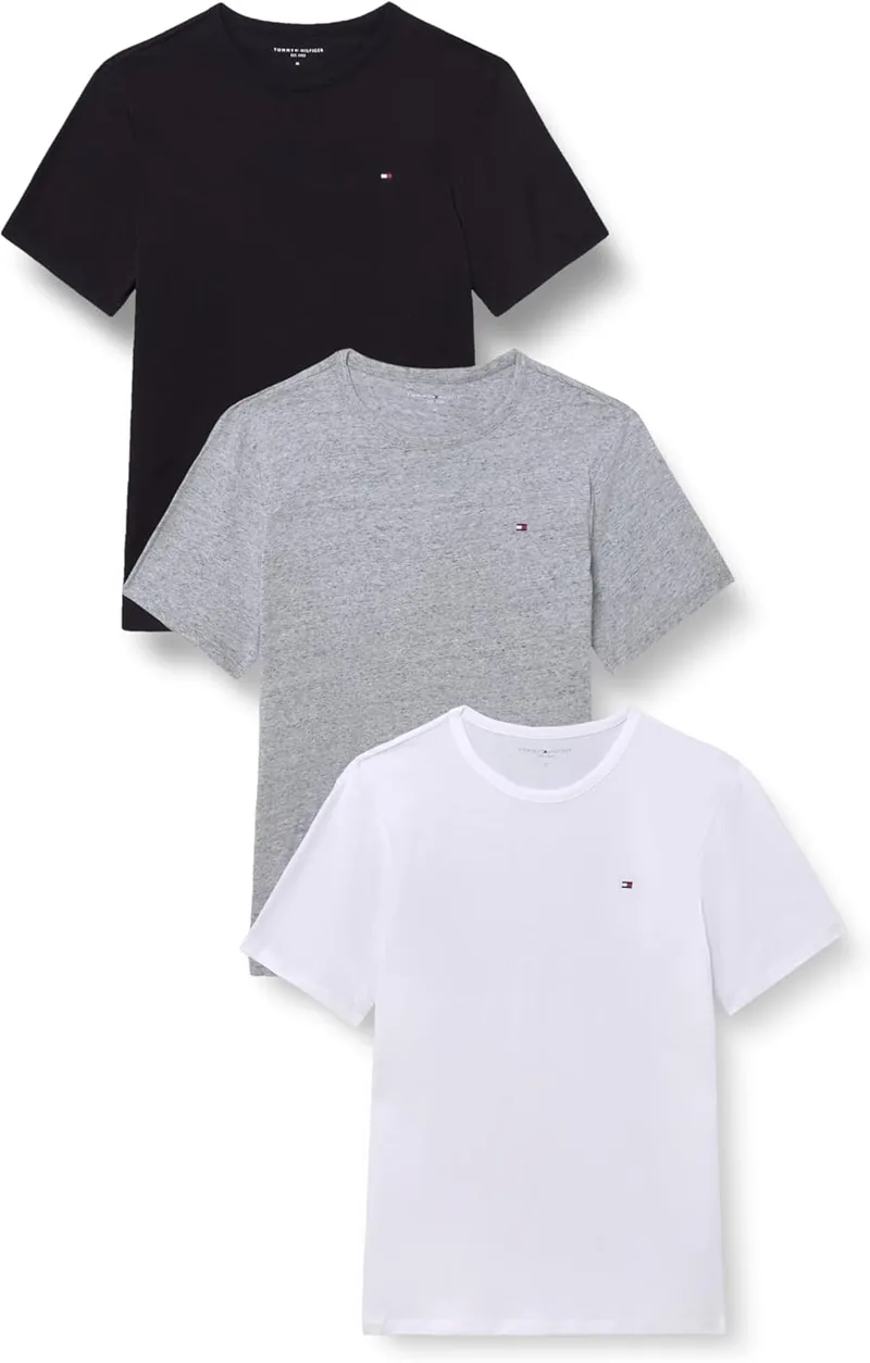 Tommy Hilfiger ▫️ 3p SS tee Um0um03870 Camiseta de manga curta para homem