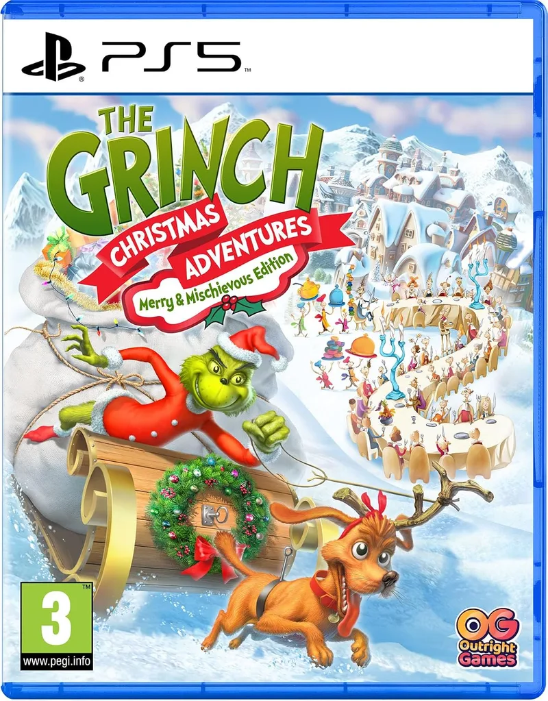 Bandai Namco ▫️ The Grinch Christmas Adventures - Edição Alegre e Travessa (PlayStation 5)