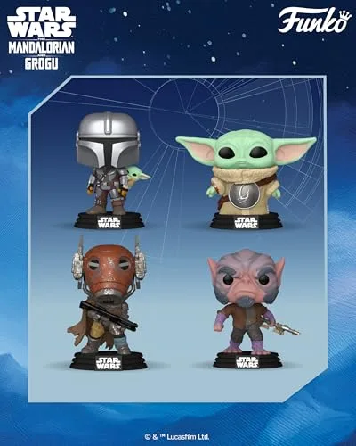 Funko ▫️ POP Star Wars: Mandalorian & Grogu - Grogu (Armadura Mudhorn) 4