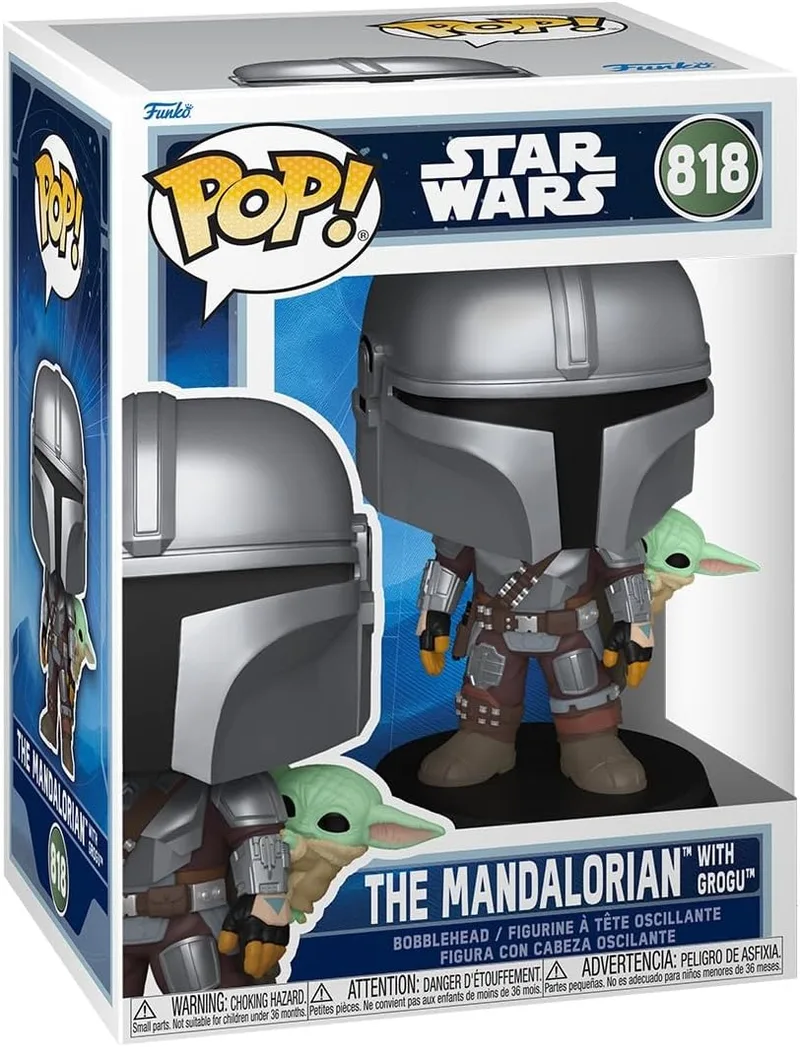 Funko ▫️ Pop! Star Wars: O Mandaloriano e Grogu