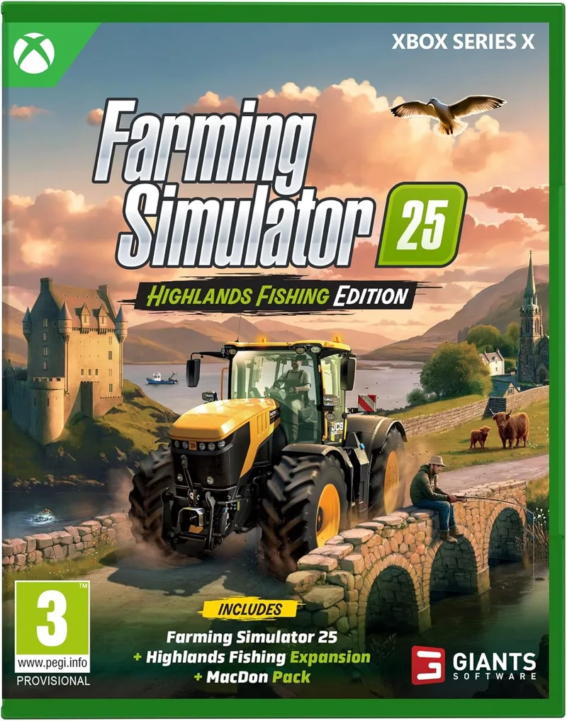 Giants Software ▫️ Farming Simulator 25 Edição de Pesca nas Terras Altas - Xbox