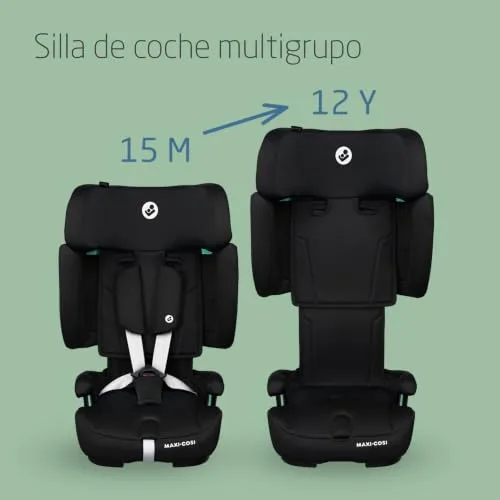 Maxi-Cosi ▫️ Nomad XL Plus, Cadeira de carro evolutiva, 76–150 cm, Authentic Black 5