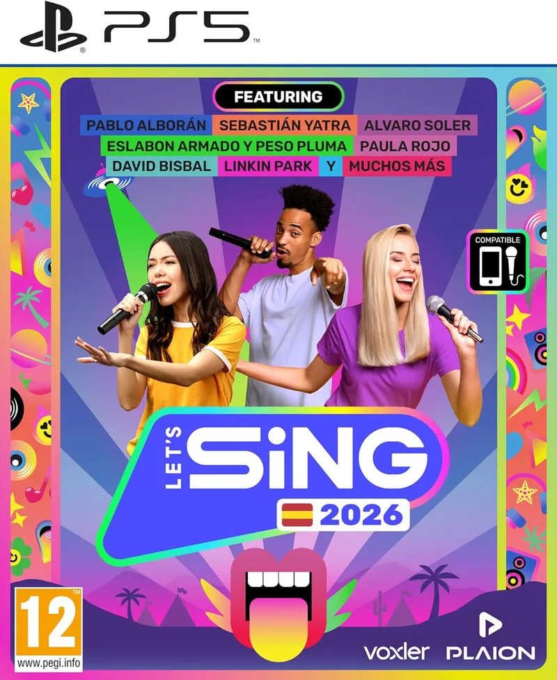 Plaion ▫️ Let's Sing 2026 ESP V. PS5 ESP