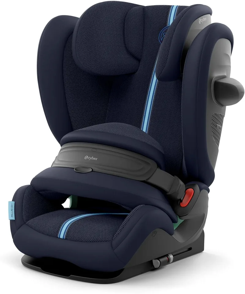 Cybex ▫️ Gold Cadeira auto infantil Pallas G3 i-Size Plus, 76-150 cm, desde os cerca de 15 meses até aos cerca de 12 anos (cerca de 9 a 50 kg), Ocean Blue