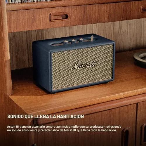 Marshall ▫️ Acton III BT Azul Meia-Noite 2