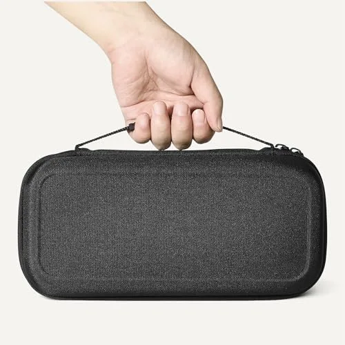 Amazon Basics ▫️ Capa universal para Nintendo Switch com 12 ranhuras para cartões de jogo, compatível com Switch 2 e Switch OLED, preta, embalagem de 1 unidade 3